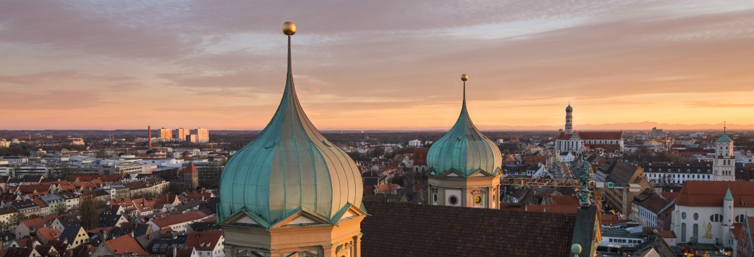 Augsburger Abendhimmel