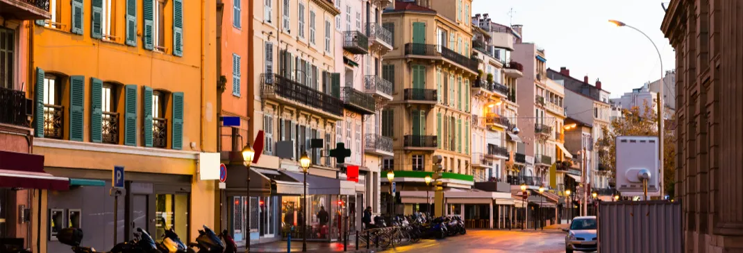 Driving in and around Cannes