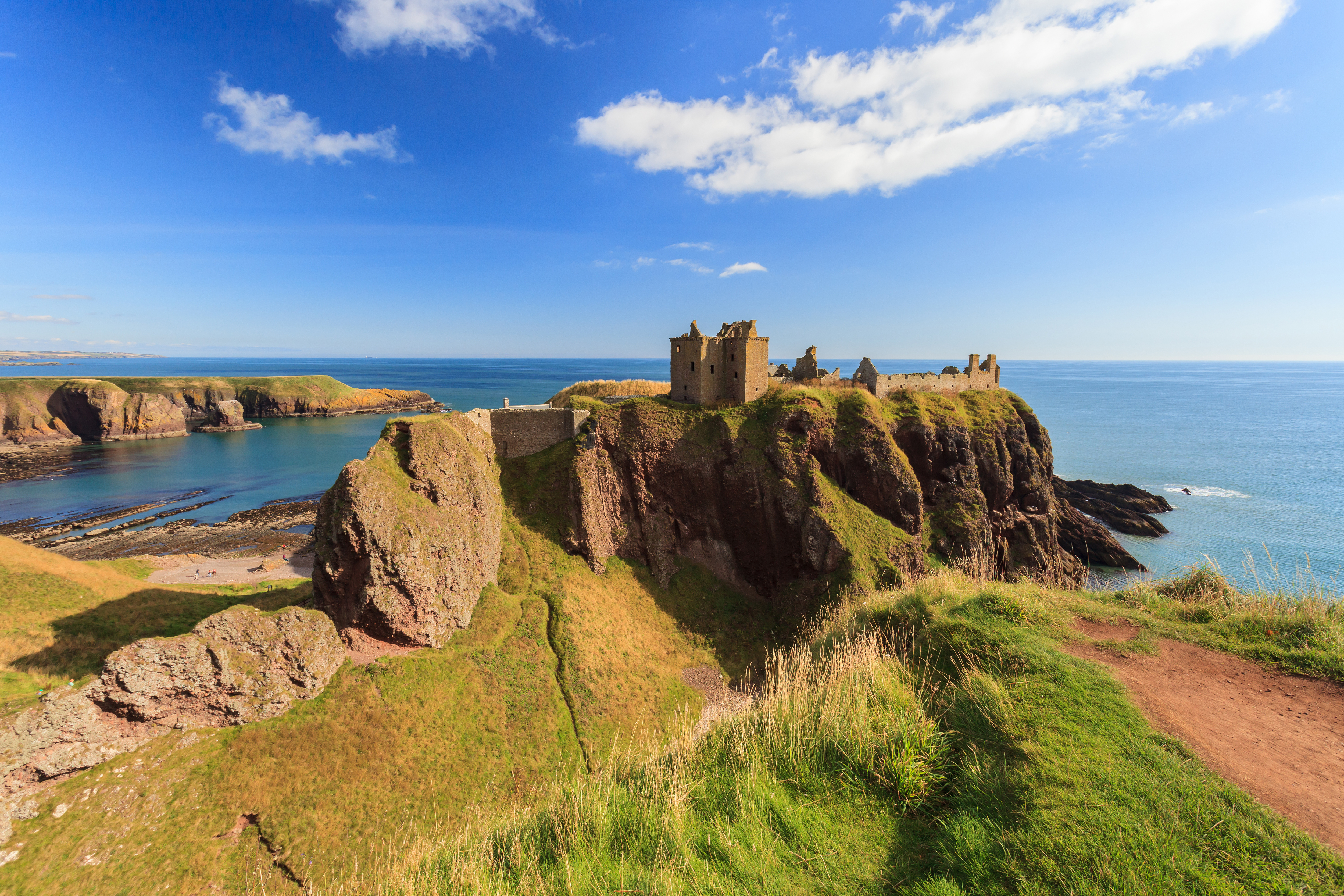 Coastal landscape near Edinburgh