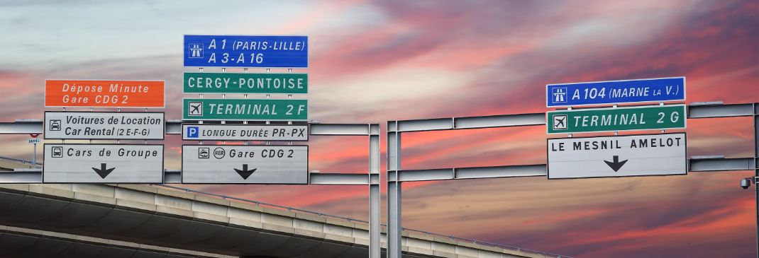 Restitution de la voiture de location à l'aéroport de Paris Charles de Gaulle (CDG)