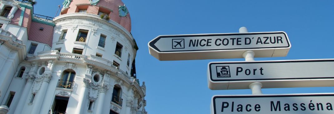 Conduire autour de l’aéroport Nice Côte d’Azur