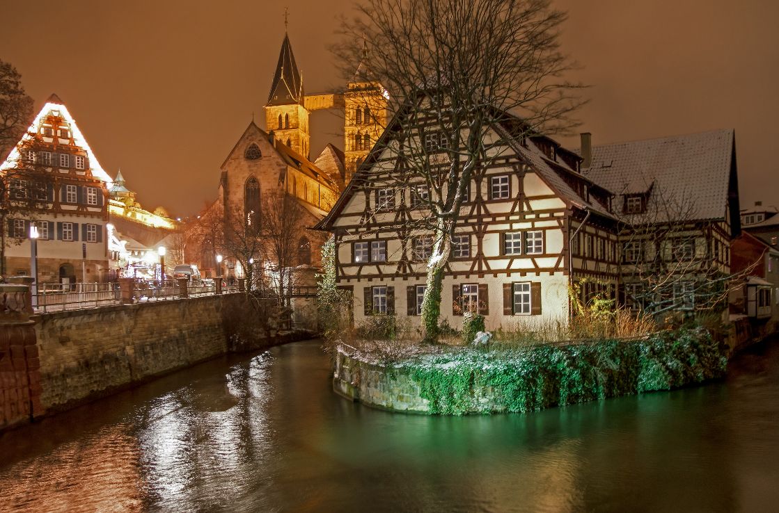 Weihnachtsmarkt in Esslingen.