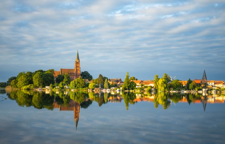 Seeblick an der Müritz.