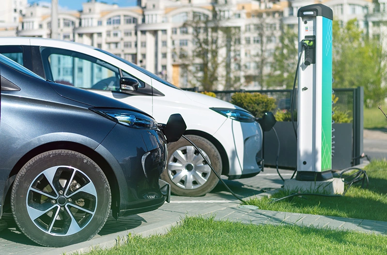 Borne de recharge pour véhicules électriques en France