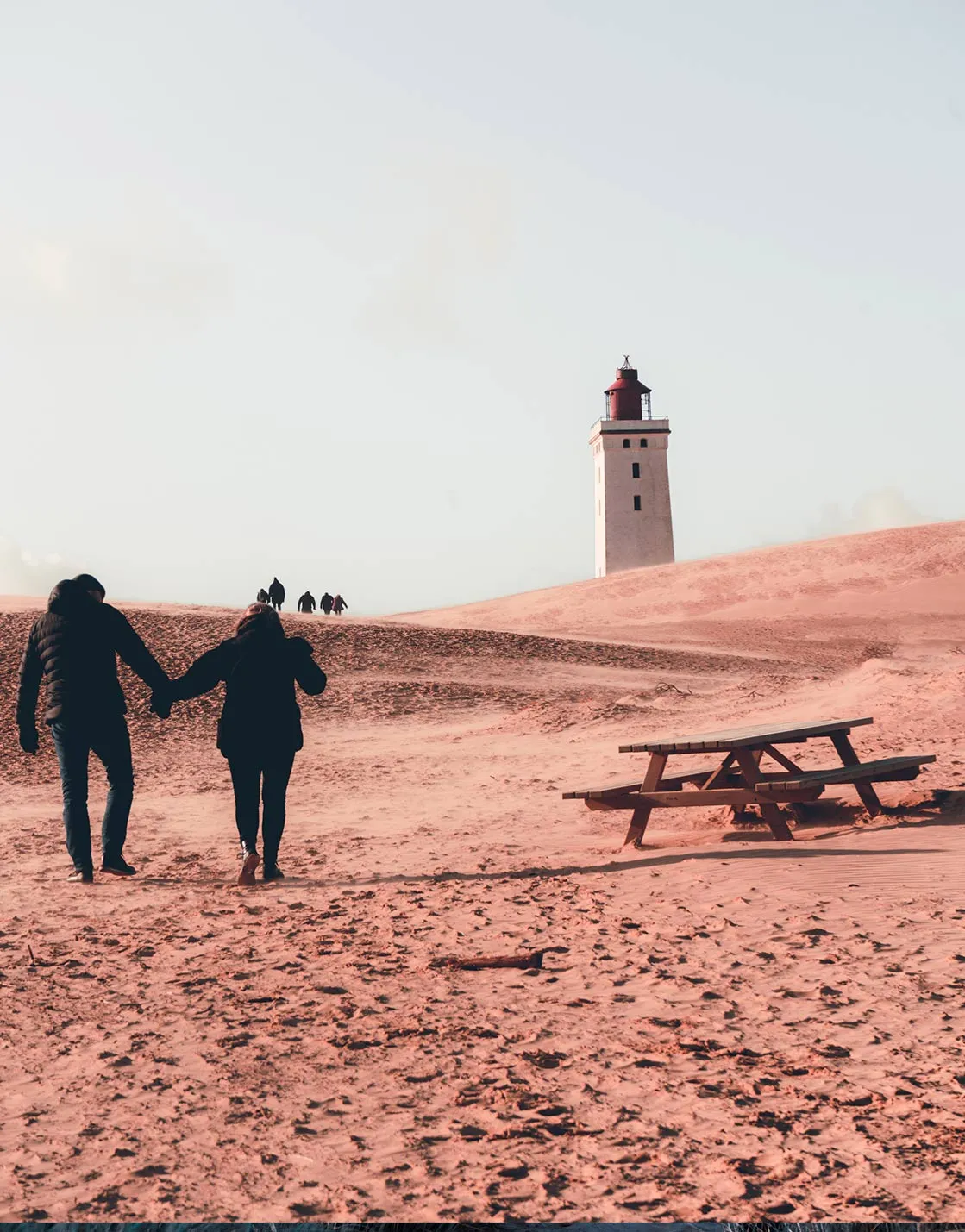 Gåtur langs kysten nordjylland