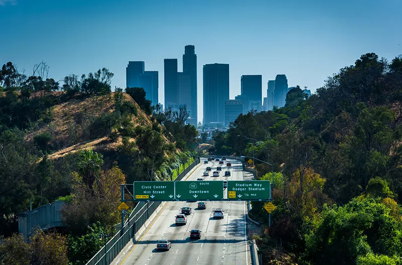 Viaje por carretera por la costa oeste desde Los Ángeles hasta Seattle.