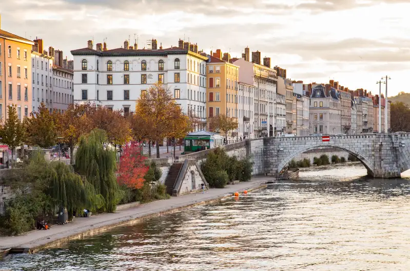 itinéraire à Lyon