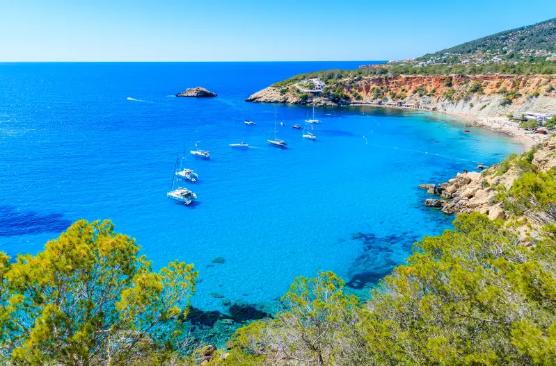 rondrit door Ibiza Ibiza-route met de auto