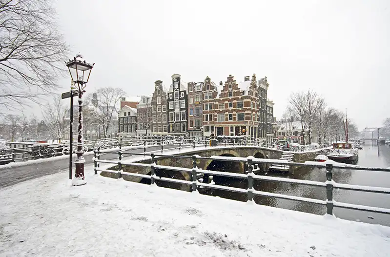auto huren in de winter in Nederland