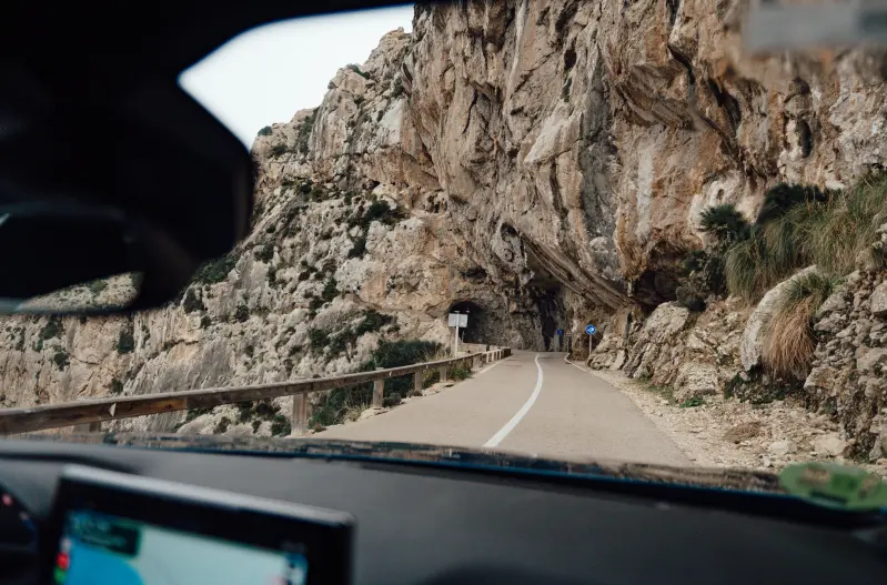 Driving in Mallorca
