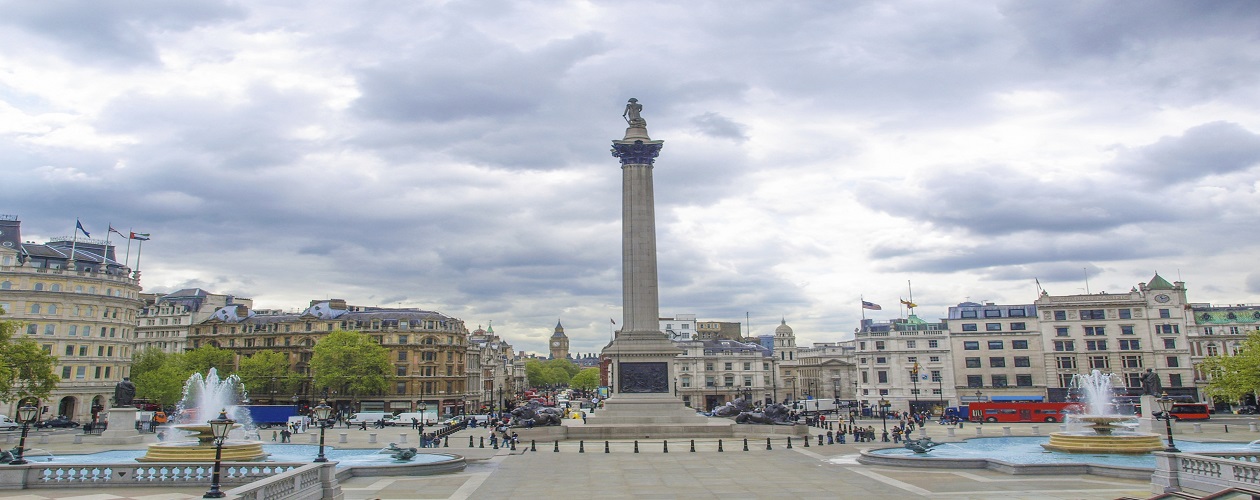 Znalezione obrazy dla zapytania nelson's column in london