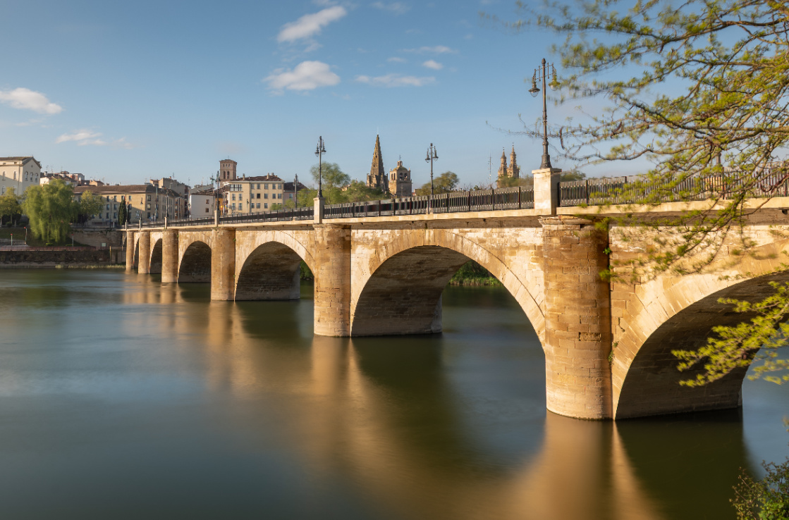 Logrono bridge