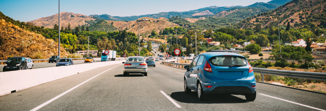 Driving in and around Malaga