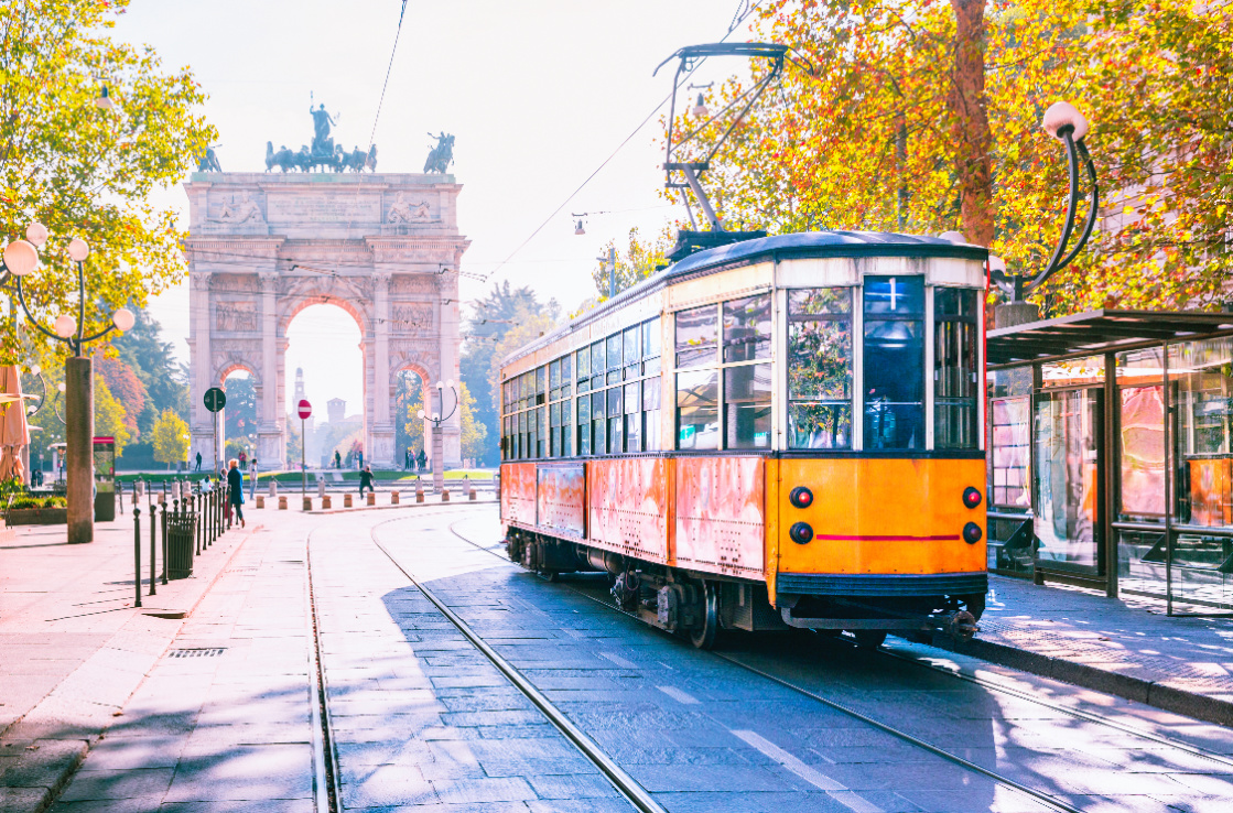 Milan tram