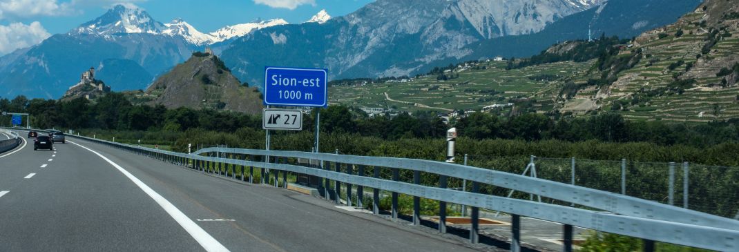 Autofahren in Sion und Umgebung