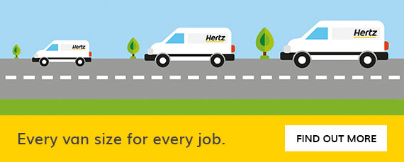 hertz van hire prices