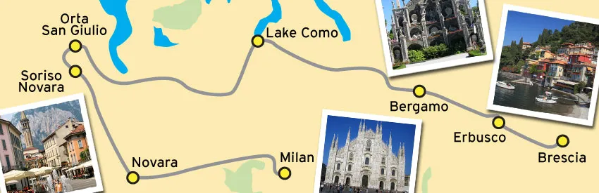Northern Italy’s sparkling lake region