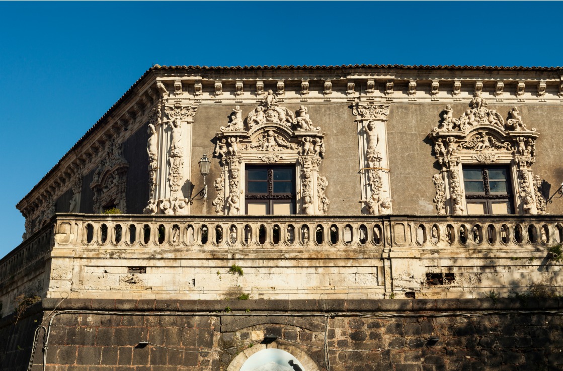 Der Palazzo Biscari in Catania