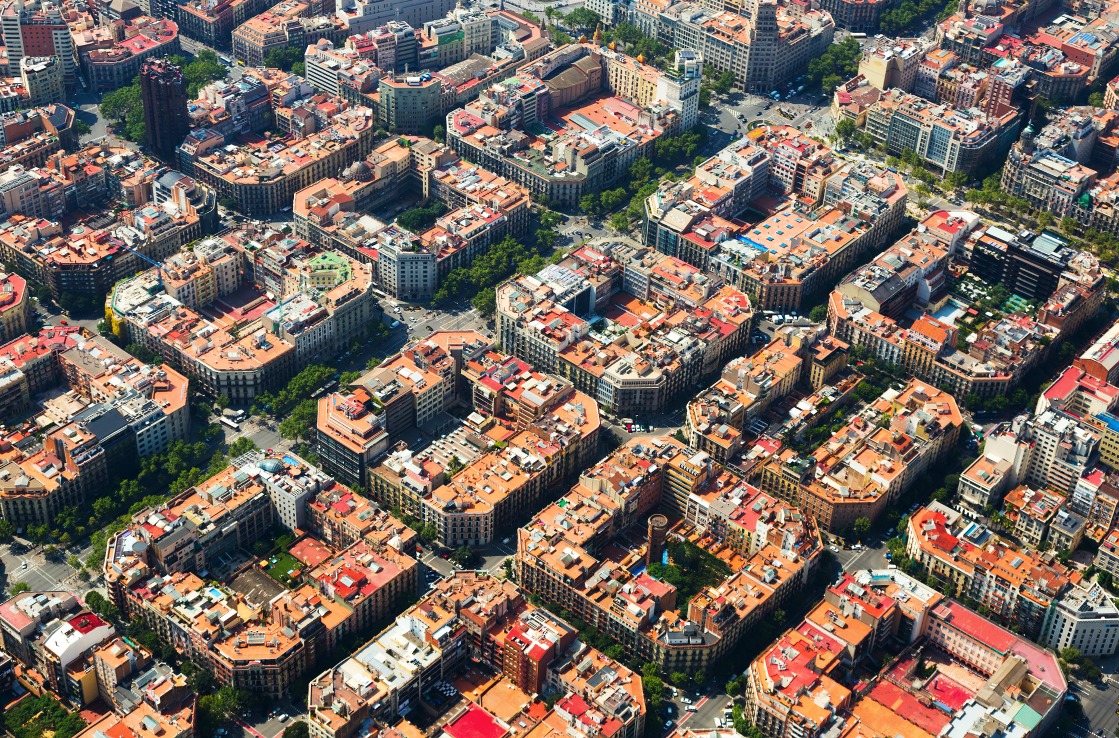 Eixample-Viertel in Barcelona