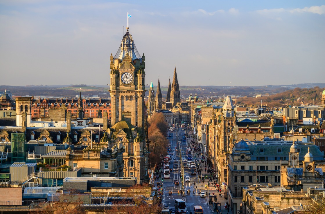 Die Altstadt von Edinburgh