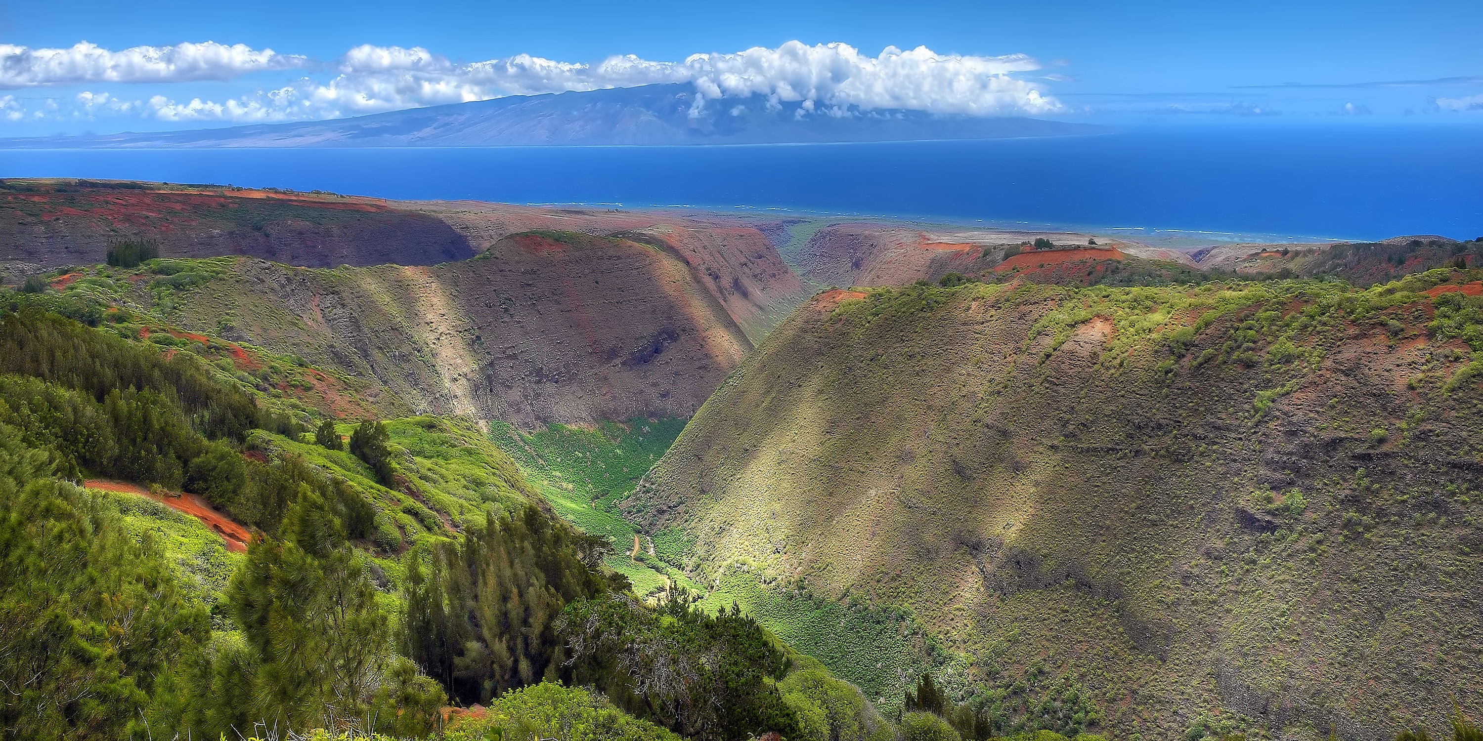 Die Insel Lanai auf Hawaii