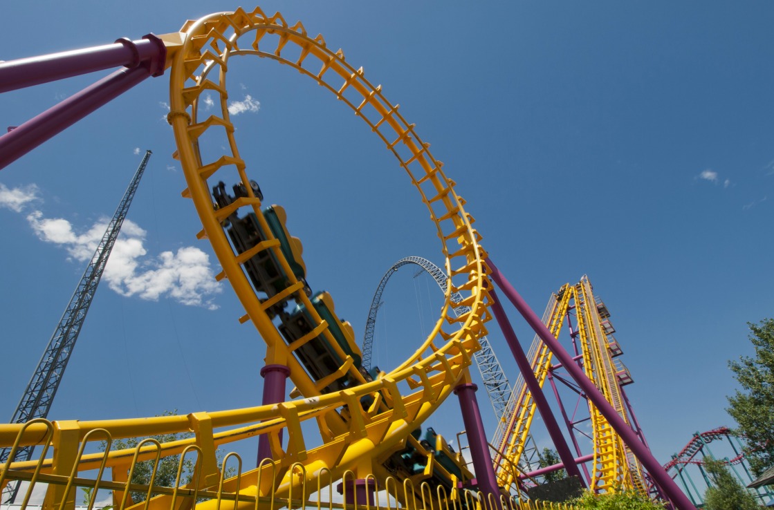 Achterbahn in Elitch Gardens