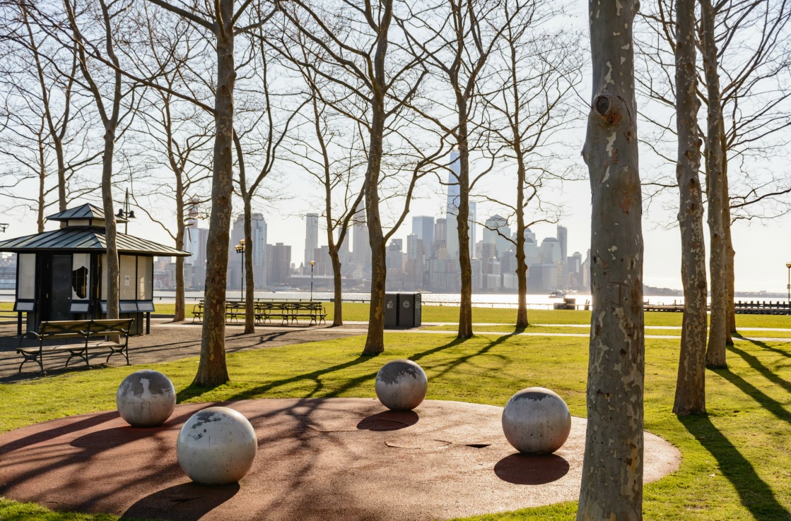 Der Liberty State Park in New Jersey