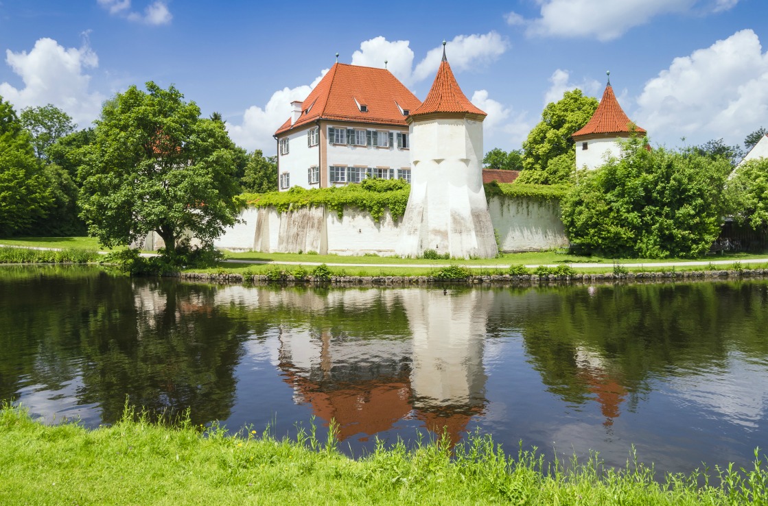 Schloss Nymphenburg im Sommer