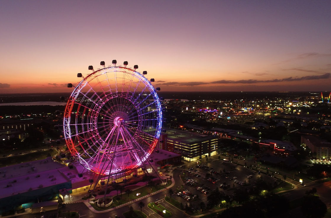 Das Orlando Eye - Riesenrad in Florida