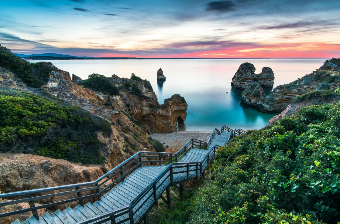 Lagos Küste in Portugal