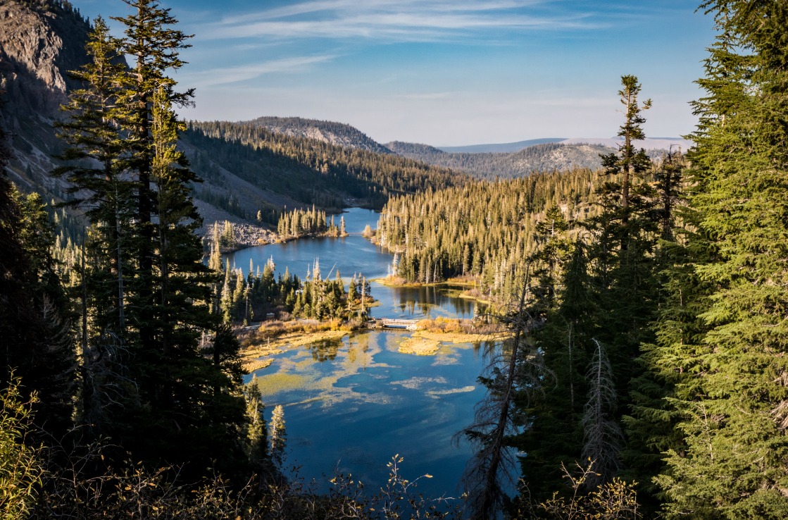 Die Mammoth Lakes in Kalifornien