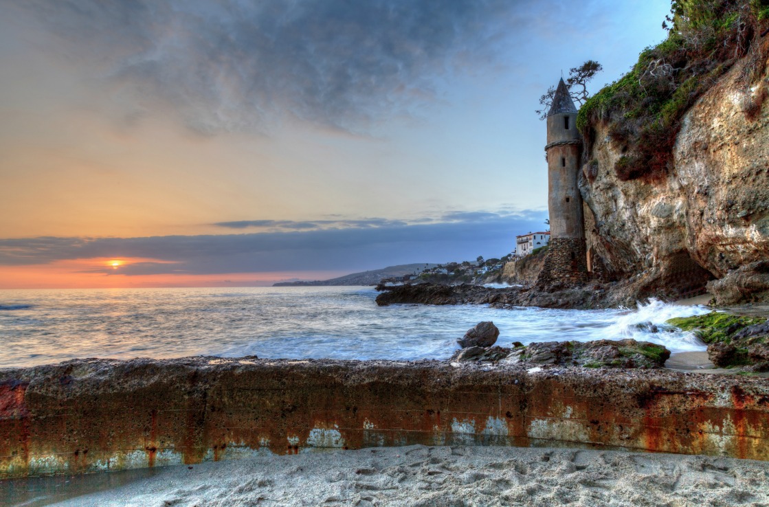 Der Piratenturm in Kalifornien