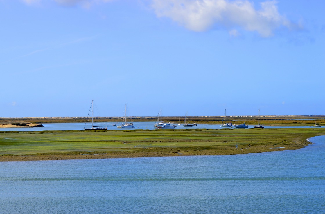 Der Rio Formosa in Faro