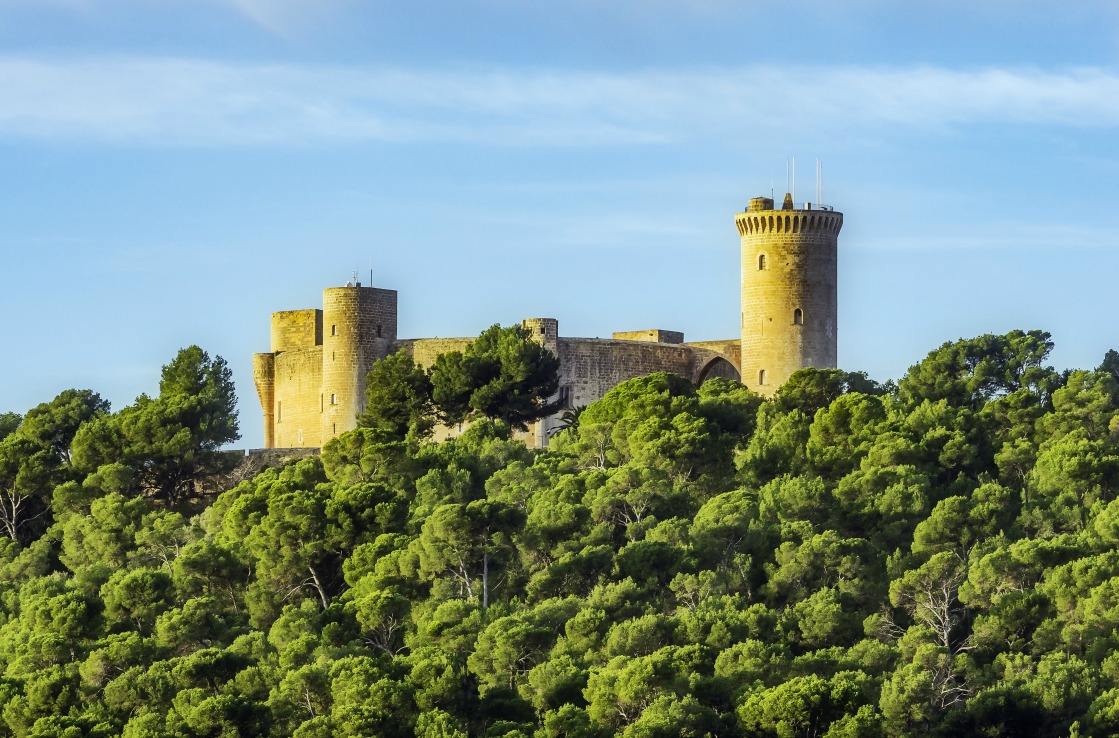 Das Castell de Bellver in Palma