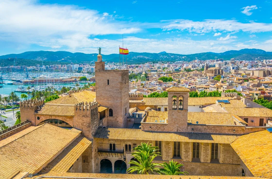 Der Palast von Palma de Mallorca