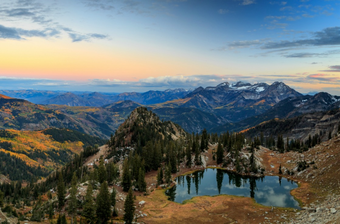 Der Lake Blanche in Salt Lake City