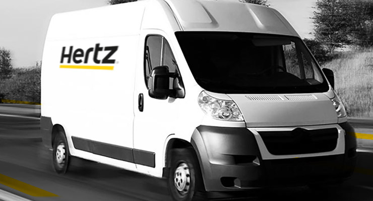 Hourly van hire