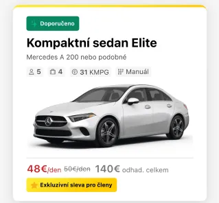 Rezervujte si vozidlo