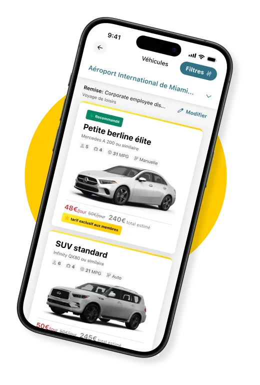 Location Voiture app