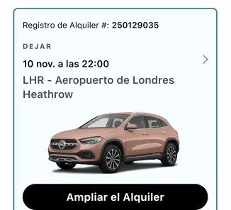 Recogida y salida fáciles con el alquiler de coches Hertz Recoge y parte