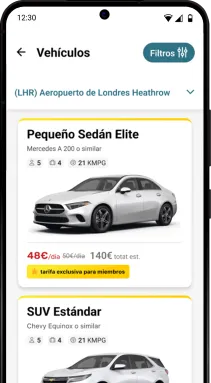 Simplifica tus desplazamientos con la aplicación de alquiler de coches Reserva más rápida