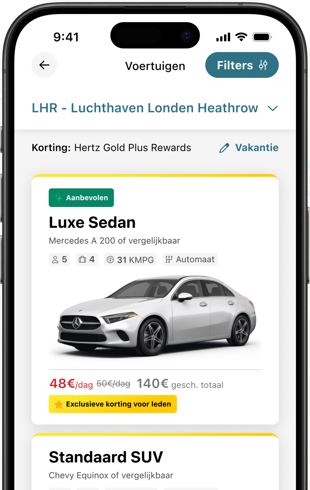 Hertz App - IOs