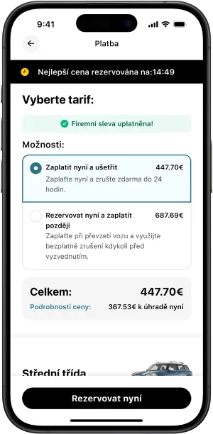 Rychlé vrácení vozidla
