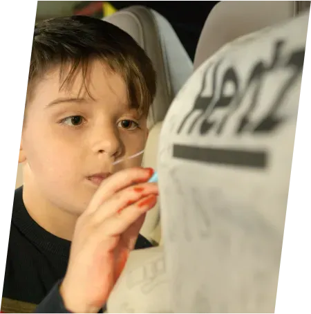 Child drawing