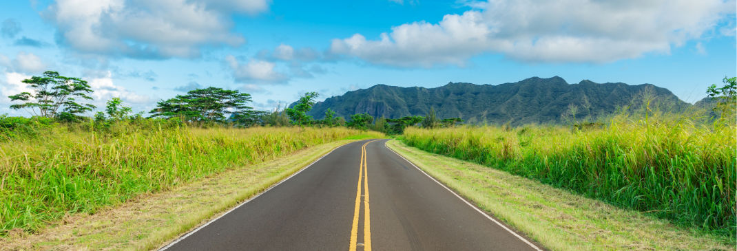 Driving in and around Kauai