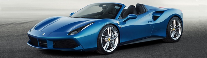 Noleggio Ferrari 488 Spider  Hertz Dream Collection