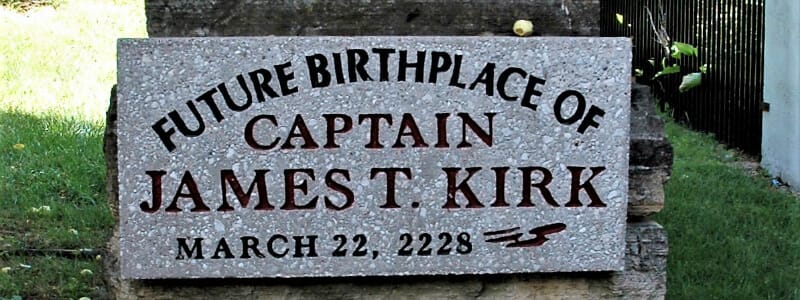 Riverside IA – James T. Kirk’s future birthplace