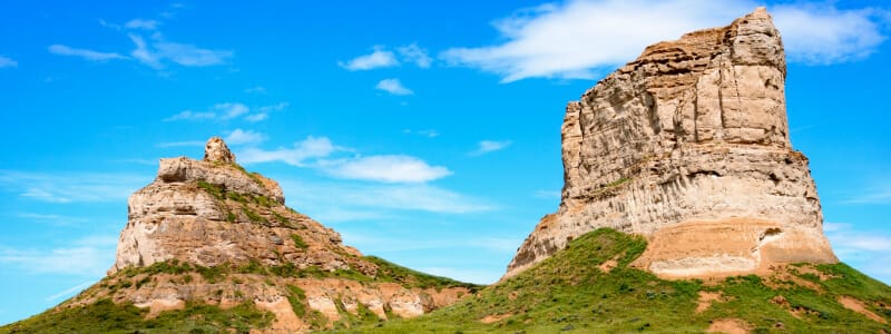 Courthouse and Jail Rocks