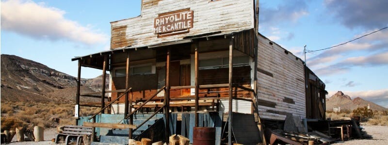 Rhyolite (near Beatty)