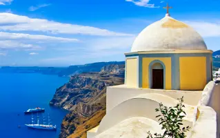 Mietwagen in Santorini